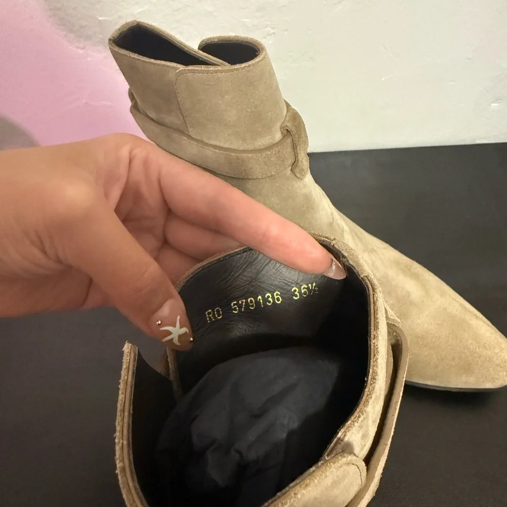 SAINT LAURENT ANKLE BOOT - Picture 4 of 7